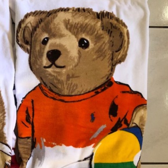Polo Bear Ralph Lauren Beach Towel. Bear. NWT - Picture 3 of 4